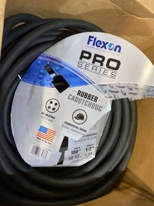 lot 3202 image: Flexon 100 Ft Rubber Hose