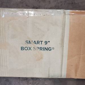 lot 3244 image: Priage By Zinus 9 Inch Easy-to-assemble Box Spring Mattress Foundation