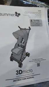 lot 3309 image: Compact Fold Stroller