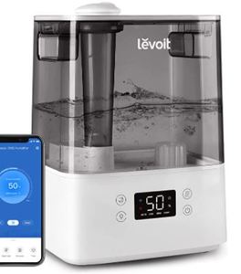 lot 3016 image: LEVOIT SMART ULTRASONIC TOP FILL COOL MIST HUMIDIFIER CLASSIC 300S