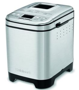 lot 3032 image: Cuisinart - Compact Automatic Bread Maker - Stainless Steel