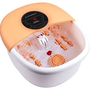 lot 3163 image: Hangsun Foot Spa Bath Massager with Heat Bubbles Massage and Jets FM660 Electric Feet Salon Tub with Rollers, Medicine Box, Infrared for Relieve Foot Pressure