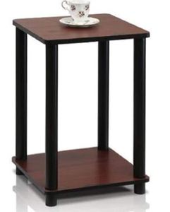 lot 3247 image: END TABLE MODEL ED004-GY-RR DARK