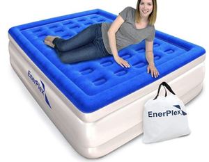 lot 3251 image: IDOA QUEEN AIR MATTRESS DUAL PUMP