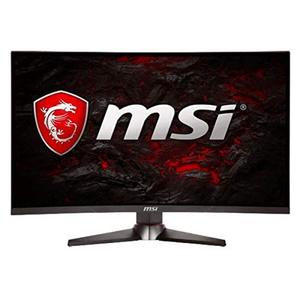 lot 19074 image: MSI Full HD Non-Glare 1ms 1920 x 1080 165Hz Refresh Rate USBDPHDMI FreeSync 24��Gaming Curved Monitor (Optix MAG240CR)