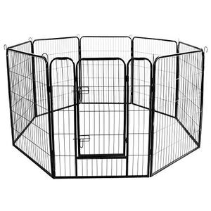 lot 19110 image: Meihua Dog Playpen Heavy Duty Foldable Metal Pet Pens,Dog Exercise Fence Indoor Outdoor 8 Panels