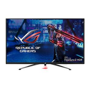 lot 19140 image: ASUS ROG Strix XG438Q 43�� Large Gaming Monitor with 4K 120Hz FreeSync 2 HDR DisplayHDR 600 90% DCI-P3 Aura Sync 10W Speaker Non-glare Eye Care with HDMI 2.0 DP 1.4 Remote Control