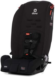 lot 19169 image: Diono Radian 3R, 3-in-1 Convertible Car Seat, Rear Facing & Forward Facing, 10 Years 1 Car Seat, Slim Fit 3 Across, Black Jet