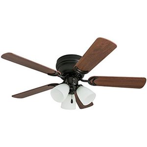 lot 19177 image: prominence home 50864 whitley hugger ceiling fan, 42, bronze