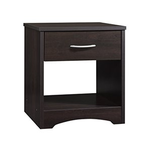 lot 19180 image: Sauder Beginnings Night Stand, Cinnamon Cherry finish