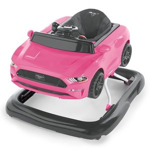 lot 19193 image: Bright Starts Ford Mustang Ways to Play 4-in-1 Walker, Pink, Age 6 months