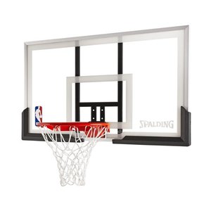 lot 19206 image: Spalding 54 Acrylic Backboard and Rim Combo- Retail $549