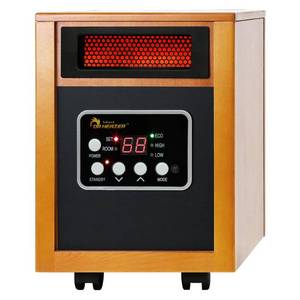 lot 8230 image: Dr. Infrared Heater Dr-968 Portable Space Heater, 1500W - Retail$249.99