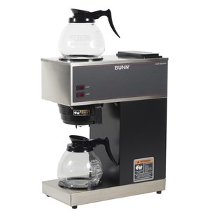 lot 8250 image: BUNN VPR 12-Cup Commercial Coffee Brewer with Two Glass Decanters, 2 Warmers
