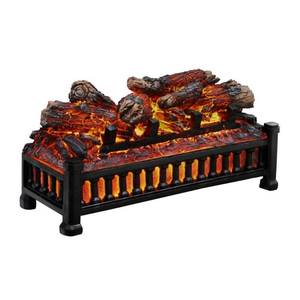 lot 8283 image: Pleasant Hearth Fireplace Electric Log Insert Unit
