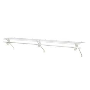 lot 8327 image: ClosetMaid SuperSlide Shelf Kit with Closet Bar