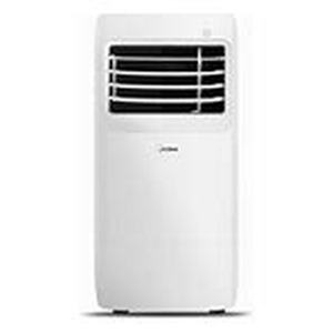 lot 8352 image: Midea MAP08R1CWT 3-in-1 Portable Air Conditioner, Dehumidifier, Fan - Retail $359.00