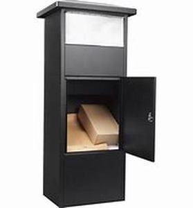 lot 8356 image: Barska Parcel Box 40x10.5 Inches, Black