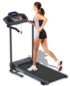 lot 8363 image: SereneLife Apollo Folding Treadmill