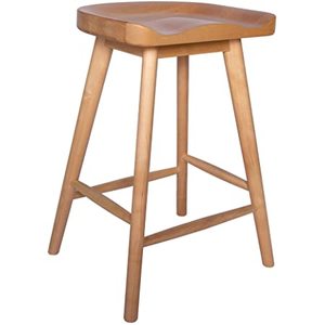 lot 8224 image: Wooden Bar Stool