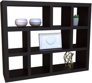 lot 8249 image: Haltet Cube Wall Mounted Shelves