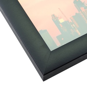 lot 8263 image: Craig Frames Black Picture Frame 25.5x19.5
