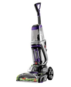 lot 61524 image: BISSELL - ProHeat 2X Revolution Pro Corded Upright Deep Cleaner - Silverpurple