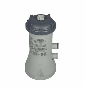 lot 61545 image: Intex 1000 GPH Easy Set Above Ground Swimming Pool Cartridge Filter Pump System