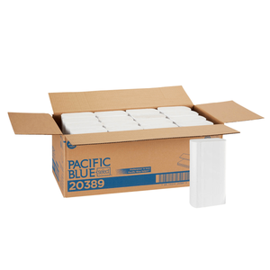 lot 61582 image: Georgia Pacific Professional Multifold Paper Towels, 9 14 x 9 25, White, 250Pack, 16 PacksCarton -GPC20389