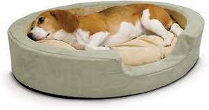 lot 61501 image: K&H Pet Products Heated Pet Bed, medium
