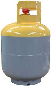 lot 61525 image: Mastercool Refrigerant Recovery Tank 50lb capacity