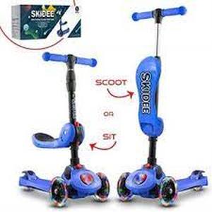 lot 61588 image: Skidee Folding Scooter w Seat