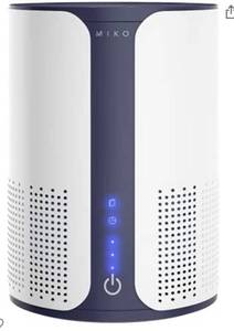lot 68304 image: Miko Air Purifier For Home HEPA Filter Air Cleaner For Pets, Allergies, Smoke Odor Eliminator In Large Room, Bedroom, H13 HEPA Air Filter Removes 99.97% Smoke, Pollen, Dust Cleaner With Sleep Mode open box