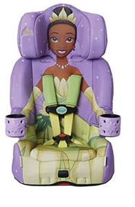 lot 68368 image: KidsEmbrace 2-in-1 Harness Booster Car Seat, Disney Tiana open box