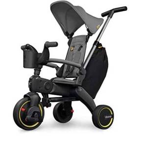 lot 68373 image: Doona Liki Trike S3 - Premium Foldable Push Trike and Kids Tricycle for Ages 10 Months to 3 Years open box