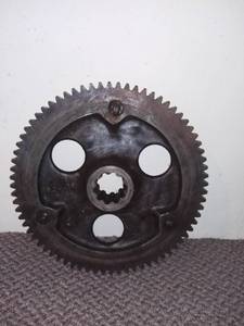 lot 569 image: Antique Bull Gear