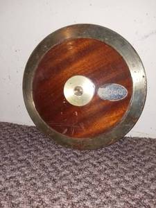 lot 604 image: Vintage Obol Wood Discus