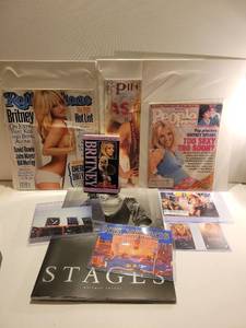 lot 3077 image: Lot of Brittany Spears Collectibles