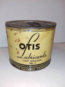 lot 525 image: Otis Lubricants Cup Grease Can