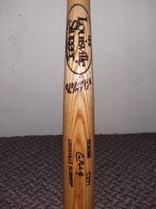 lot 545 image: Louisville Slugger 125 Genuine C271 Cal Ripken Jr. Baseball Bat