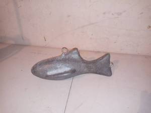 lot 1223 image: Solid Lead 10lb Dredge Weight