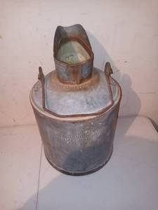 lot 1247 image: 5 Gallon Standard Measure Galvanized Steel Can