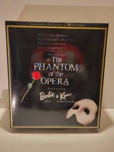 lot 3067 image: The Phantom of the Opera Barbie and Ken
