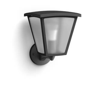 lot 8452 image: Philips - Hue White Inara Outdoor Lantern - Black