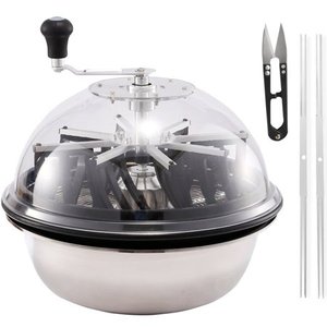 lot 8471 image: Ipower Gltrimbowl19l 19-inch Leaf Bowl Trimmer Twisted Spin Cut for Plant Bud and Flower with Upgraded Gears - Retail$201.00