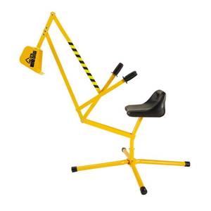 lot 8514 image: Reeves Toys Big Dig Ride on Working Crane