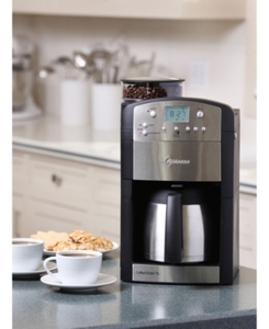 lot 8531 image: Capresso 465.05 CoffeeTEAM TS 10 Cup Coffee Maker with Glass Carafe, Black