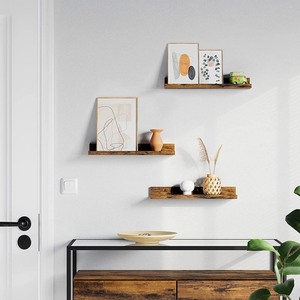 lot 8448 image: Vasagle 4 x 15 Shelf. 3 pack