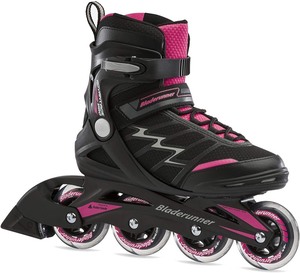 lot 8467 image: Wheelive Incline Skates, Pink And Black, Size L 39-43