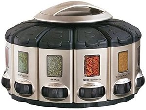 lot 8470 image: KitchenArt Select A Spice Professional Series Auto Measure Carousel